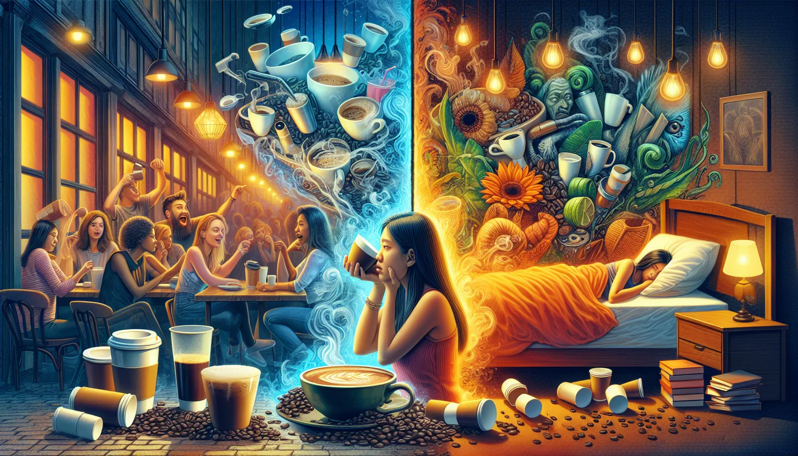 Illustration for The Hidden Costs of Caffeine on Sleep Quality