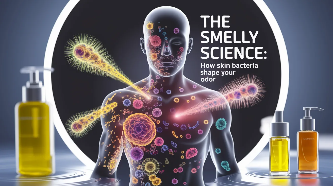 Illustration for The Smelly Science: How Skin Bacteria Shape Your Odor