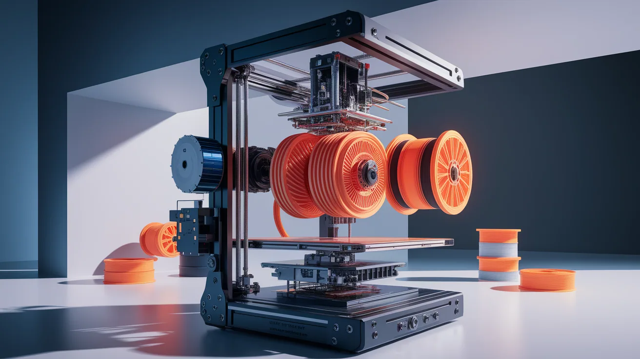 Illustration for Unveiling the Layers: What Makes a 3D Printer Tick