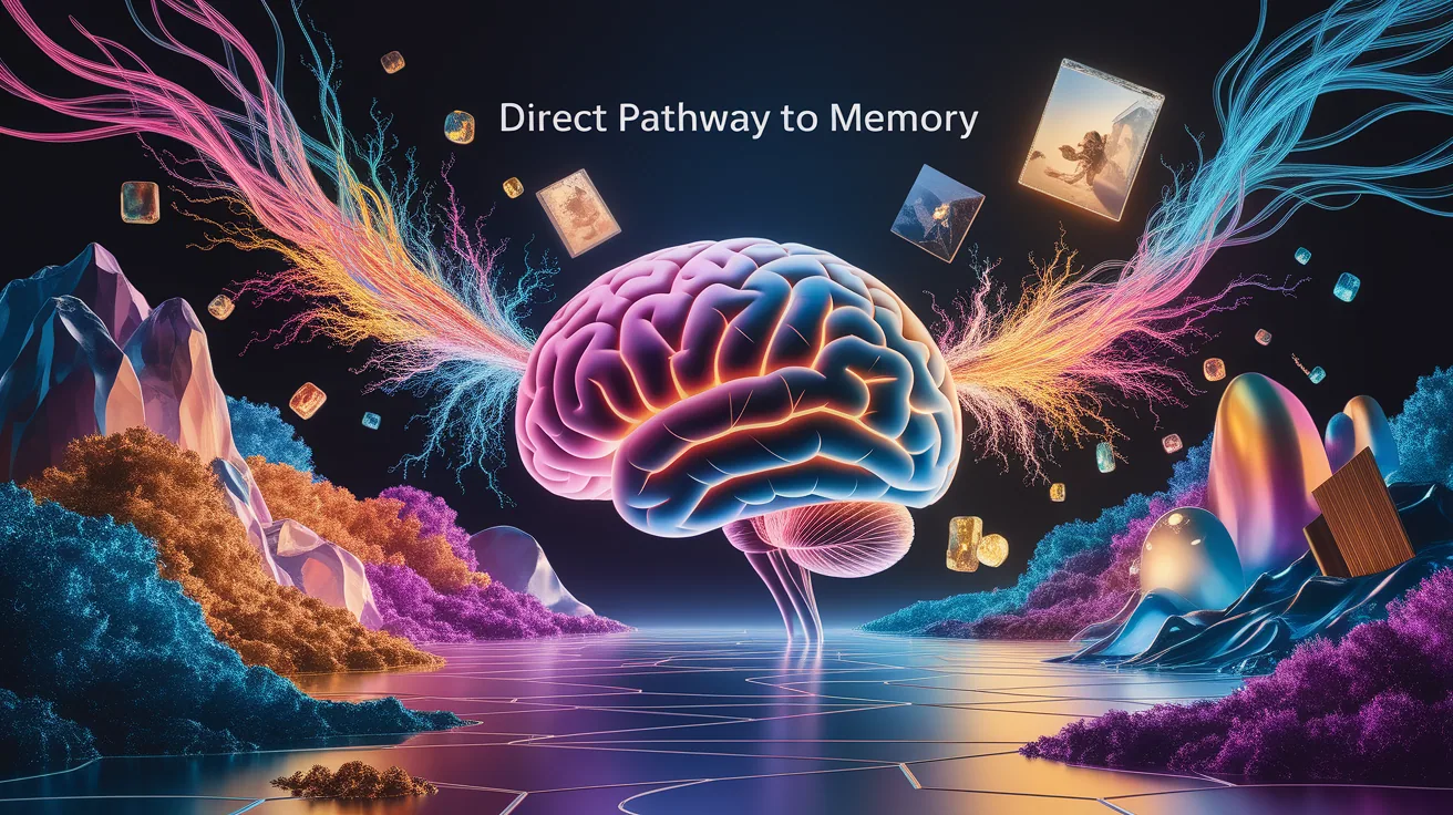 Illustration for Direct Pathway to Memory