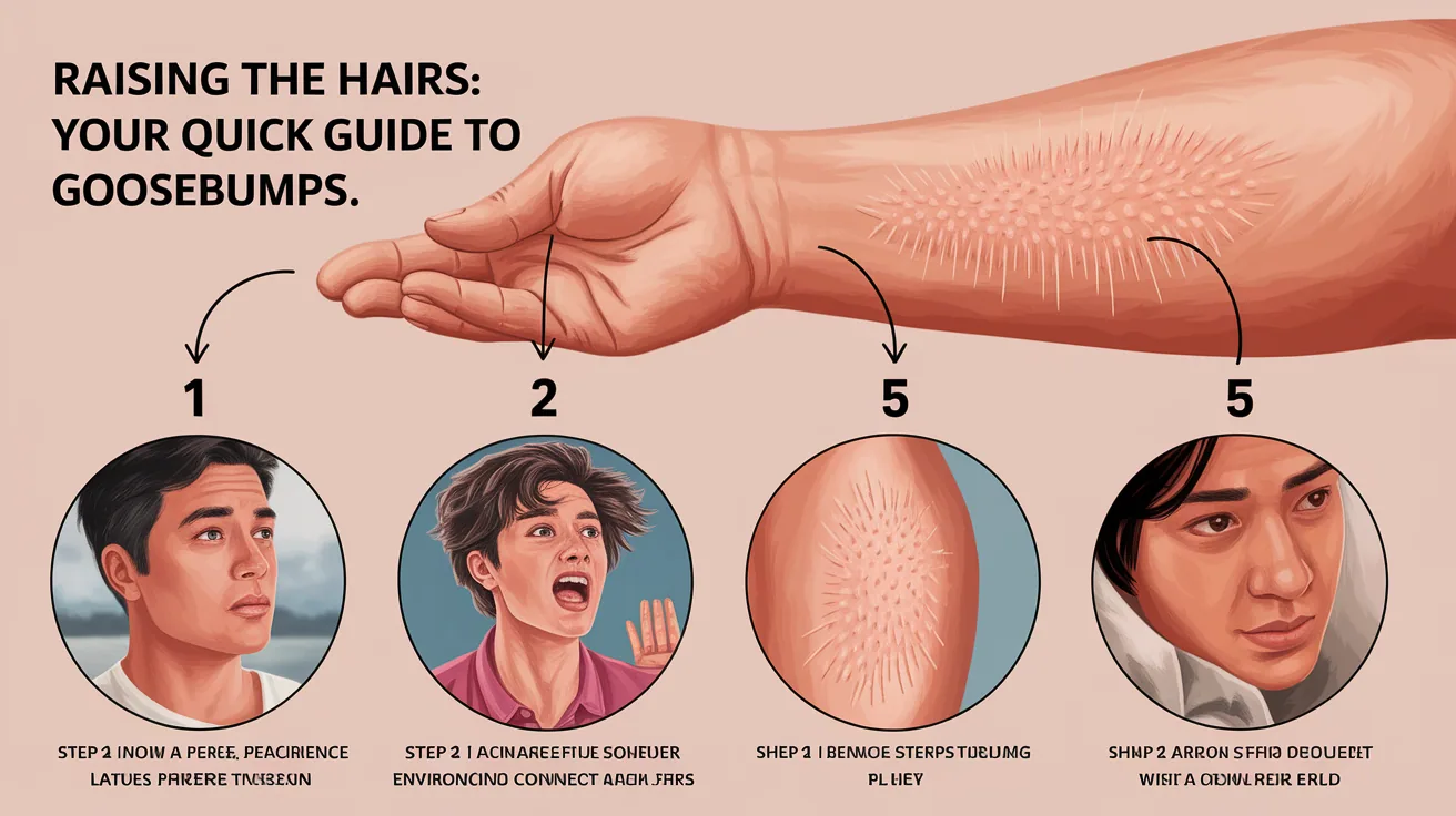 Illustration for Raising the Hairs: Your Quick Guide to Goosebumps