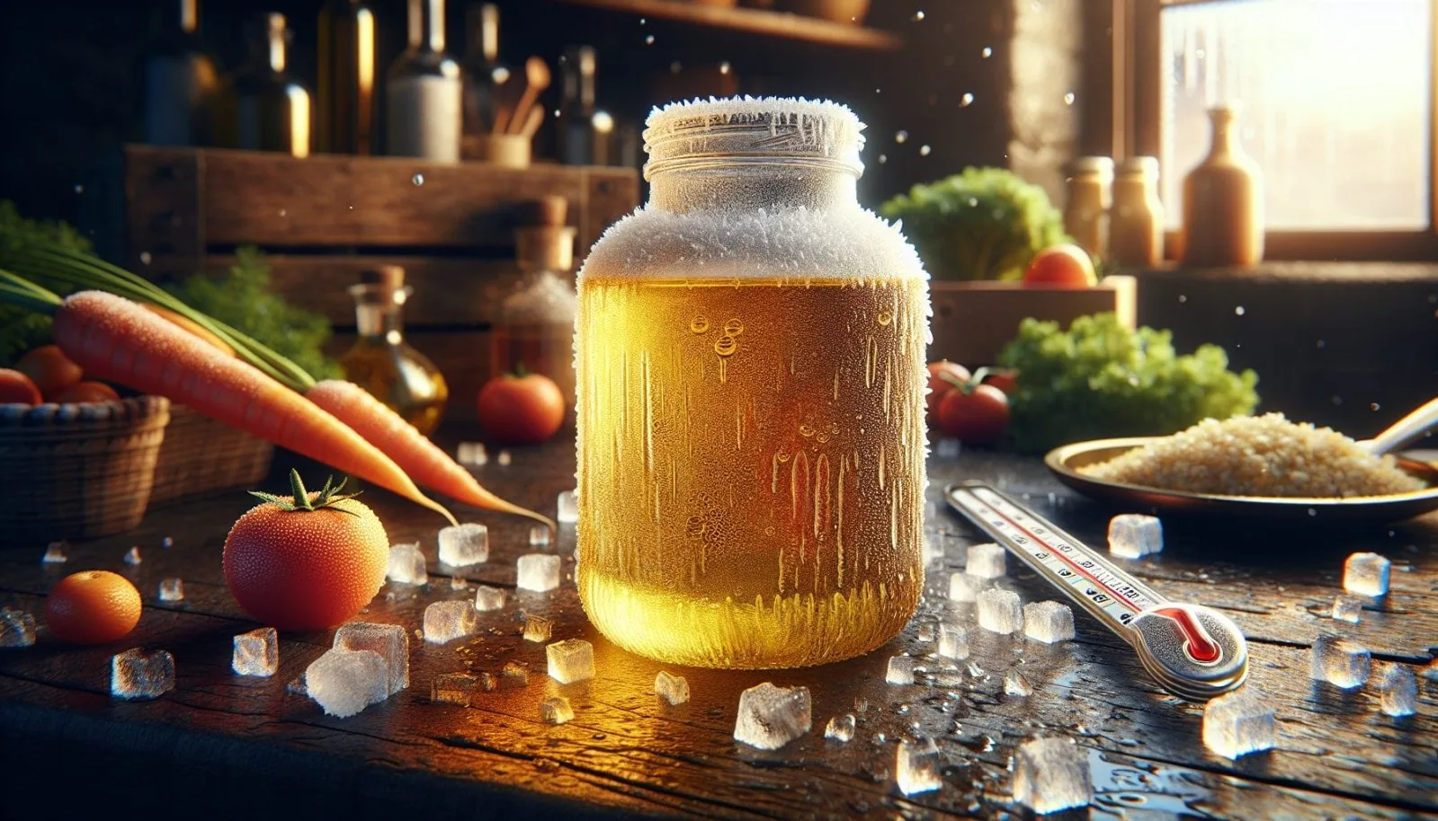Featured illustration for Why Does Vegetable Oil Harden in the Cold?
