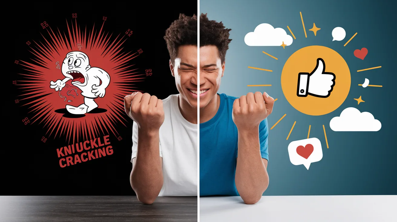 Illustration for Myths vs. Facts: Does Knuckle Cracking Cause Harm?