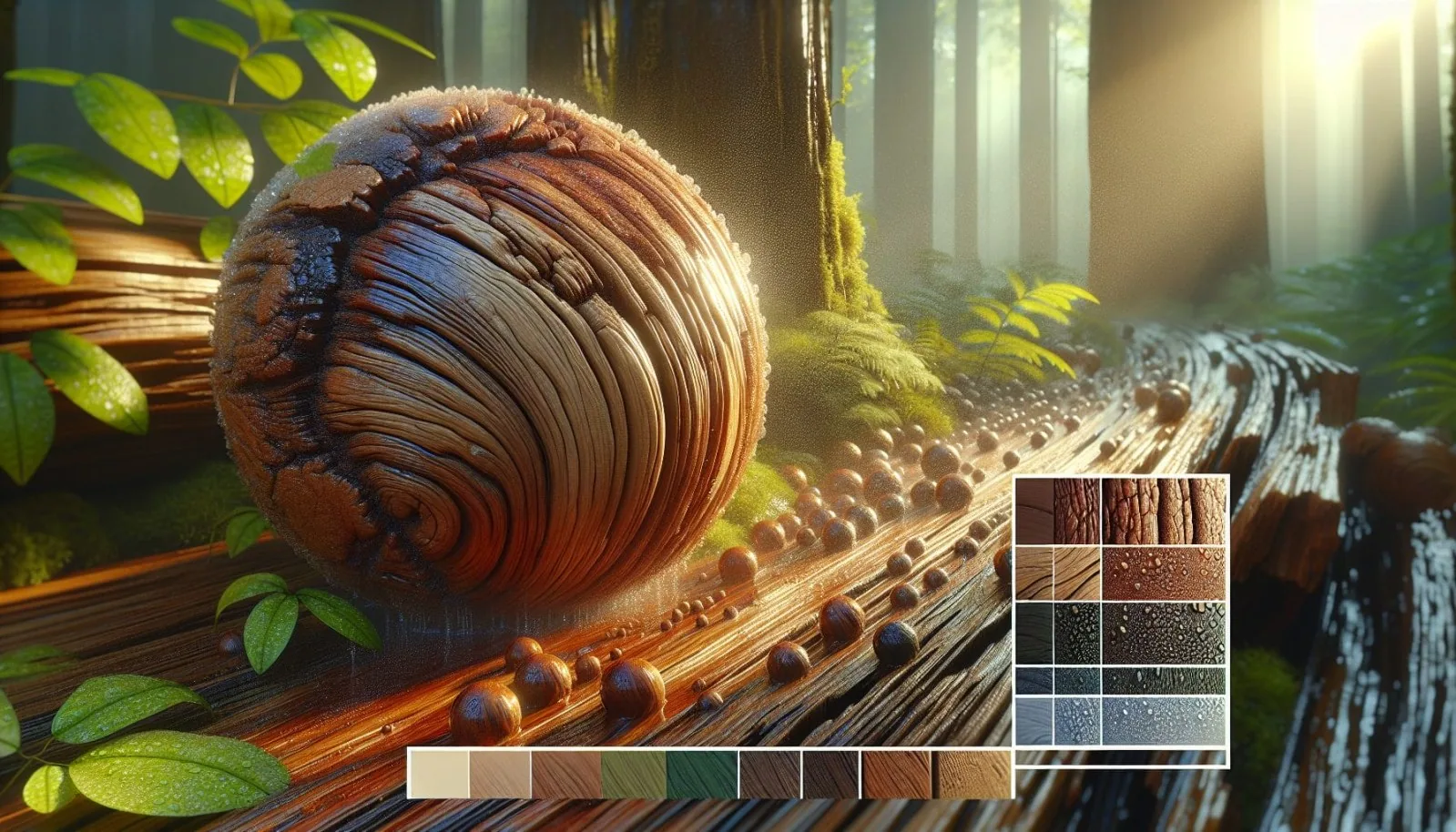 Featured illustration for Why Does Wood Swell in Humidity?