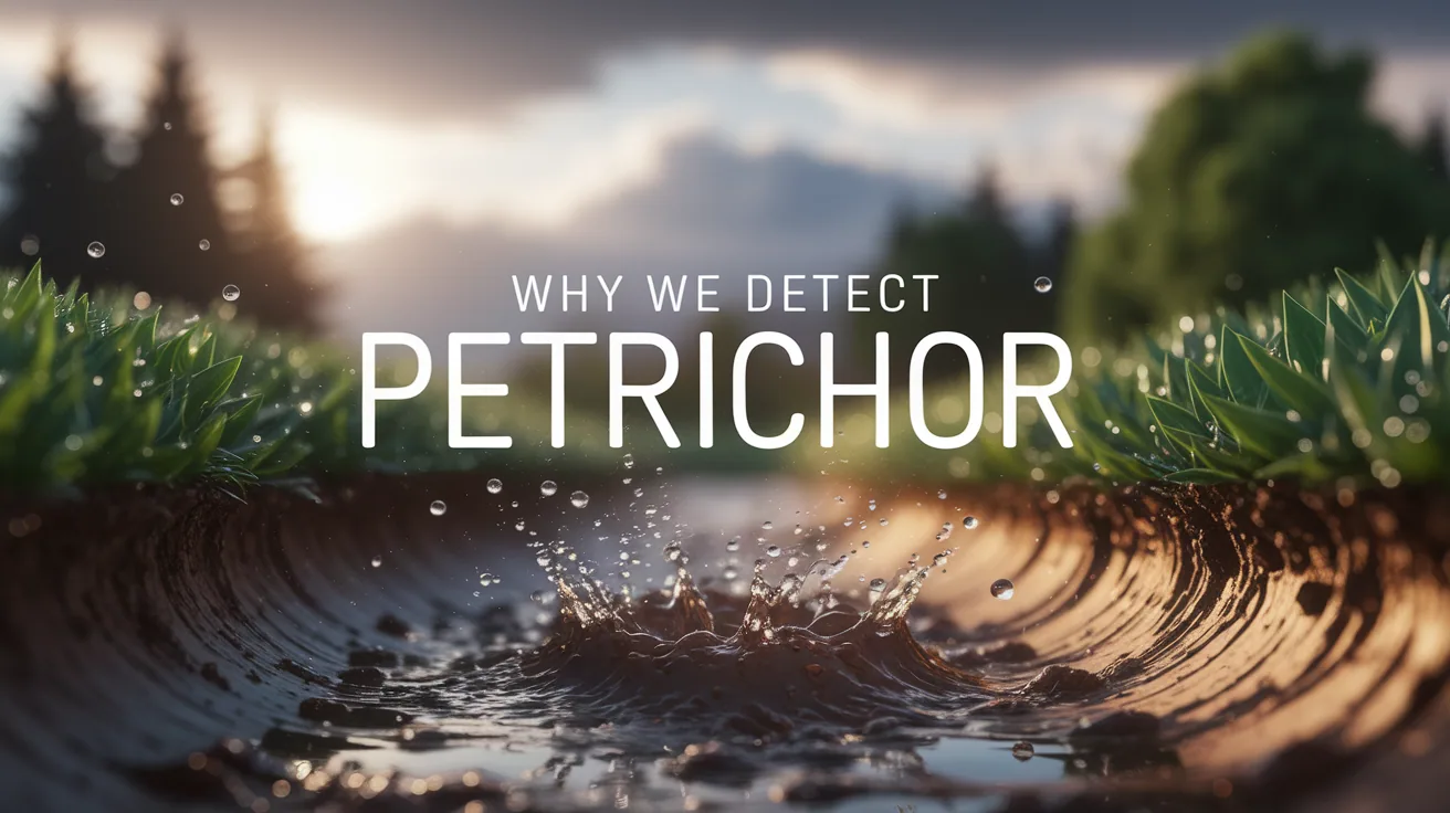 Illustration for Why We Detect Petrichor