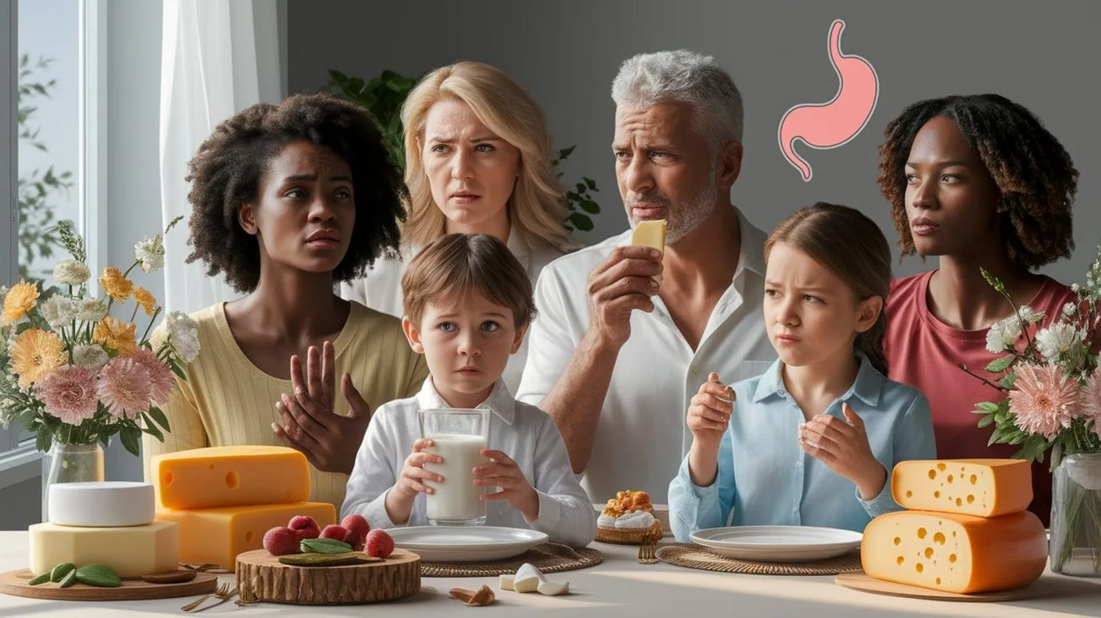 Featured illustration for Why Some People Are Lactose Intolerant