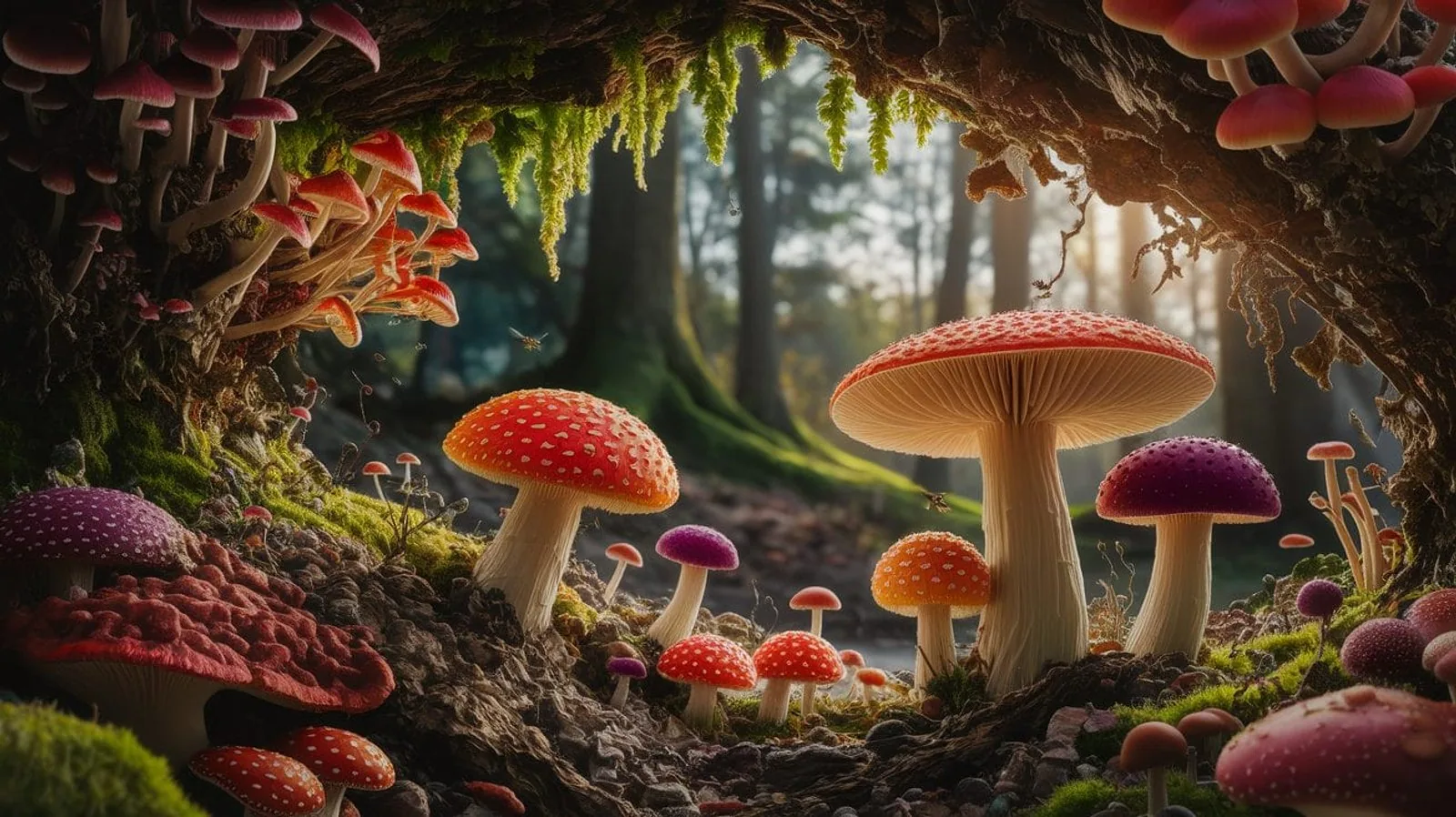 Featured illustration for The Hidden Chefs: How Fungi Decompose Matter