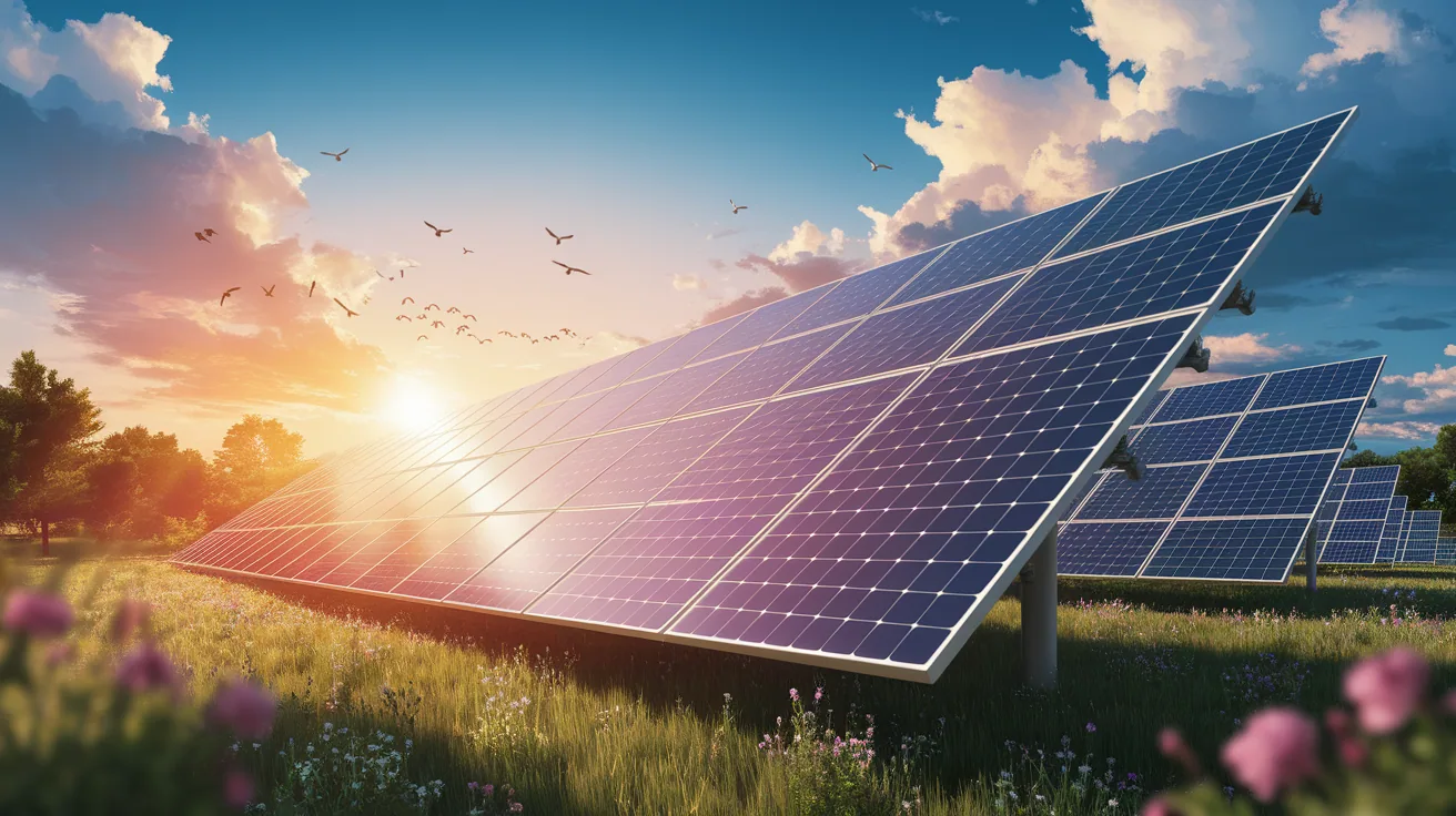 Illustration for Shedding Light on Solar Panels
