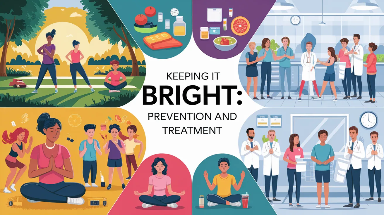 Illustration for Keeping It Bright: Prevention and Treatment