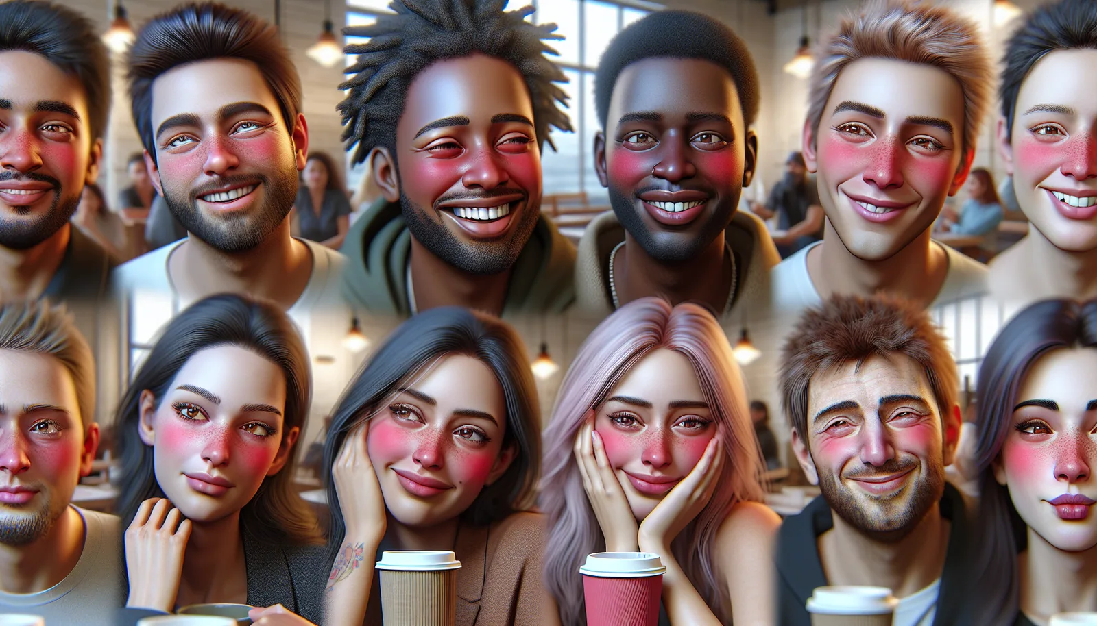 Illustration for Emotional Triggers of Blushing