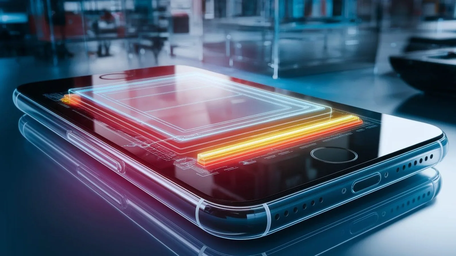 Featured illustration for Under the Glass: How Touchscreens Work
