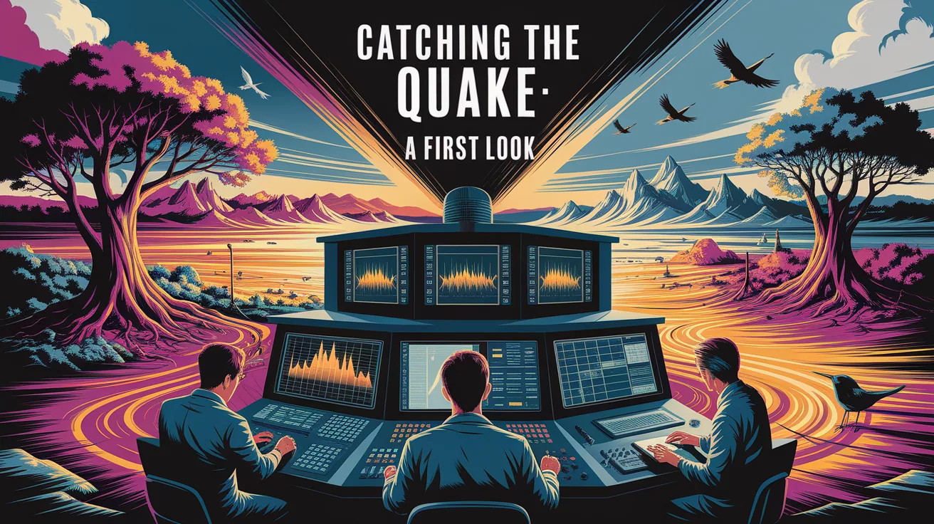 Illustration for Catching the Quake: A First Look