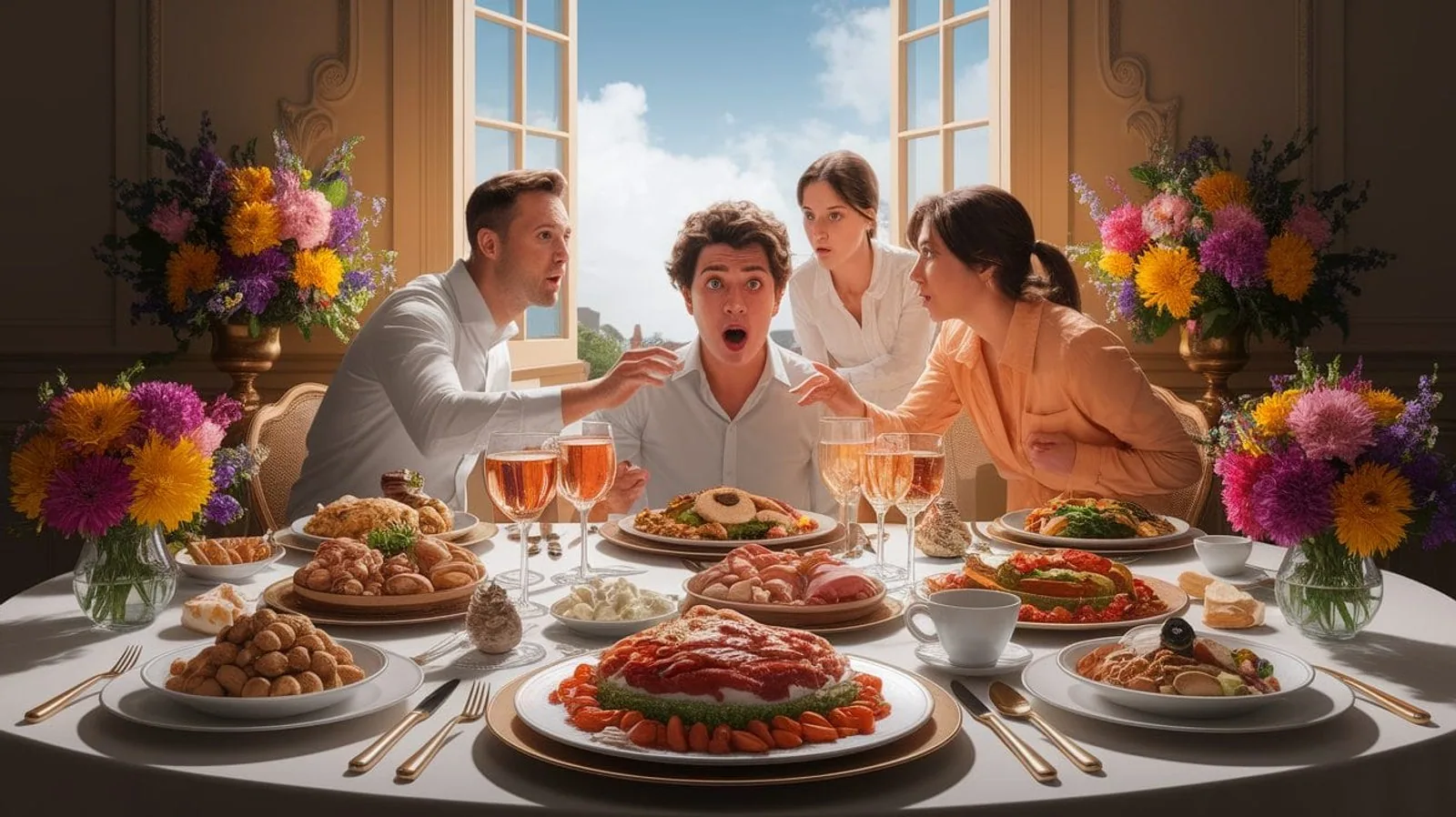 Featured illustration for When Dinner Becomes Drama: The Real Reason Food Allergies Occur