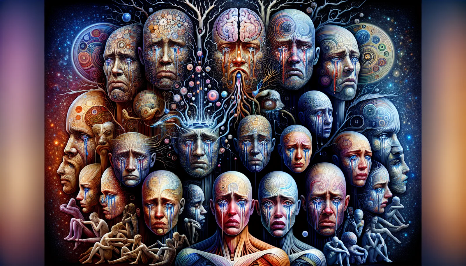 Illustration for The Development of Emotional Tears