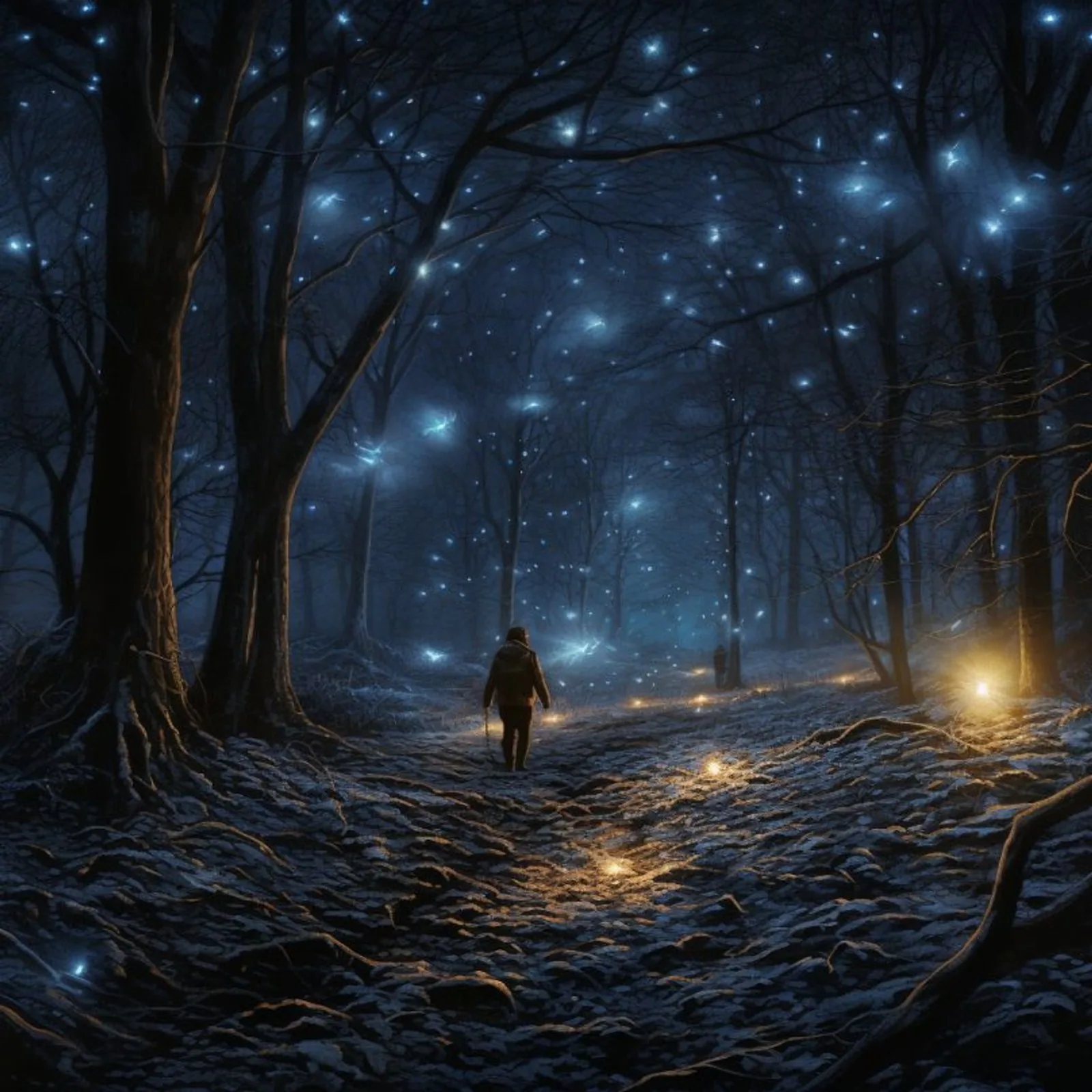 Featured illustration for Where Do Fireflies Go In The Winter?