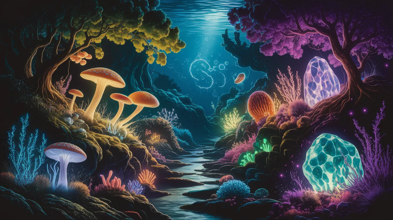 Illustration for Beyond Phosphorescence: Other Glow Mechanisms