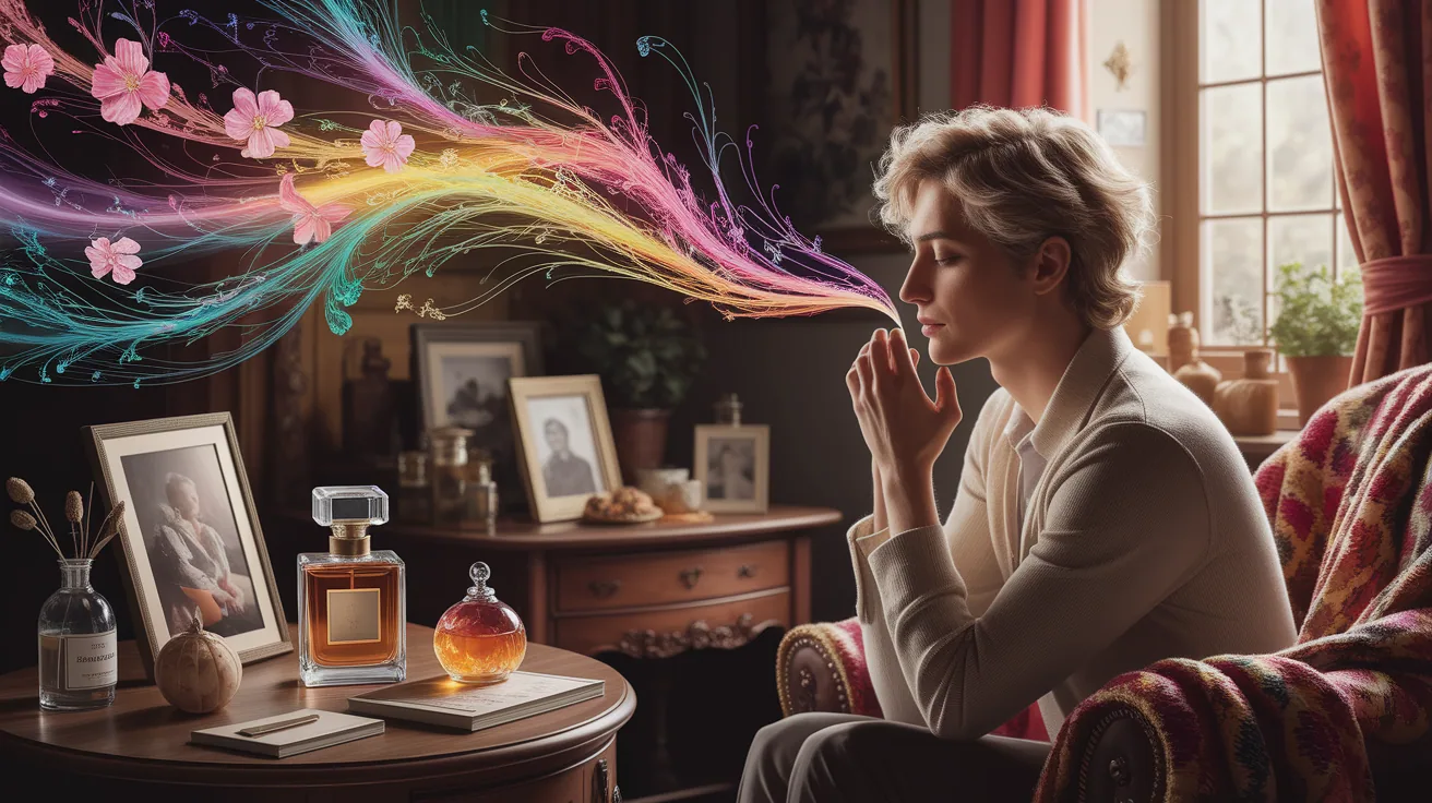 Illustration for Unlocked by a Whiff: How Smell Evokes Memory
