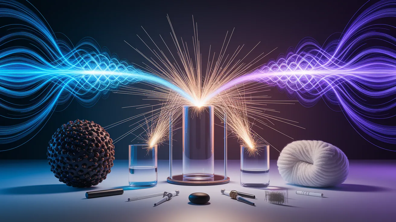 Illustration for Factors Influencing Static Charge Accumulation