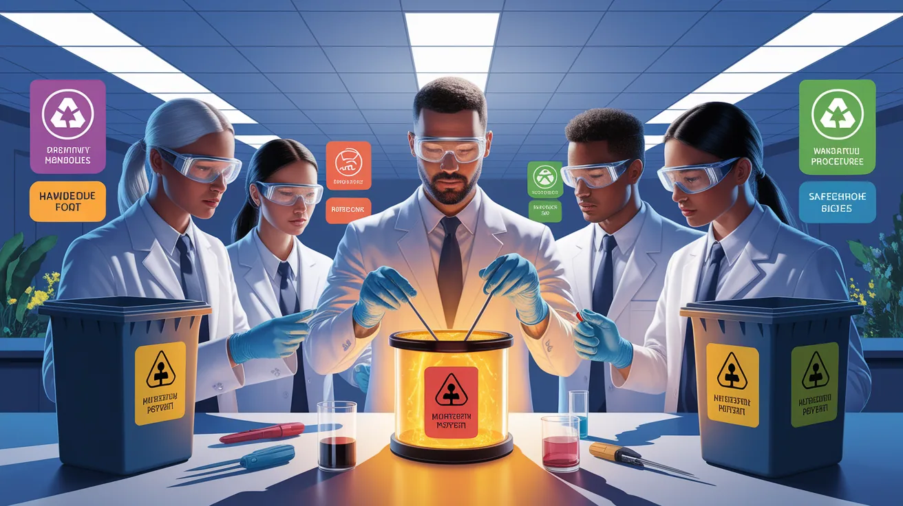 Illustration for Handling Hot Topics: Safety and Disposal