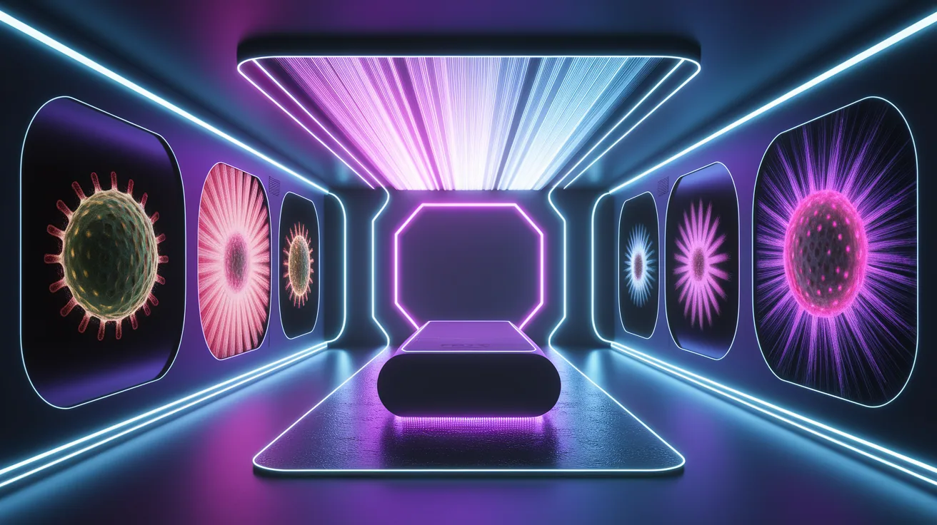 Illustration for The Germicidal Power of UV-C Light