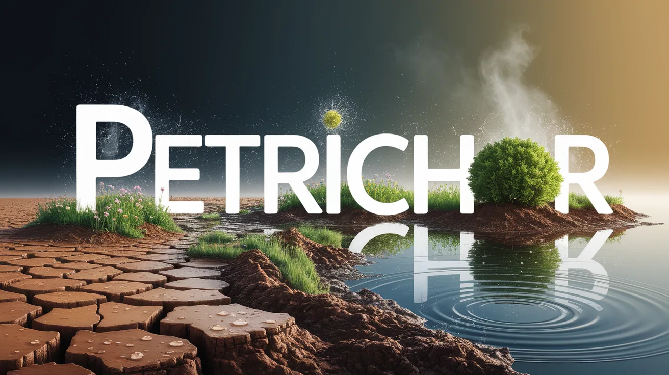 Illustration for Uncovering the Term Petrichor