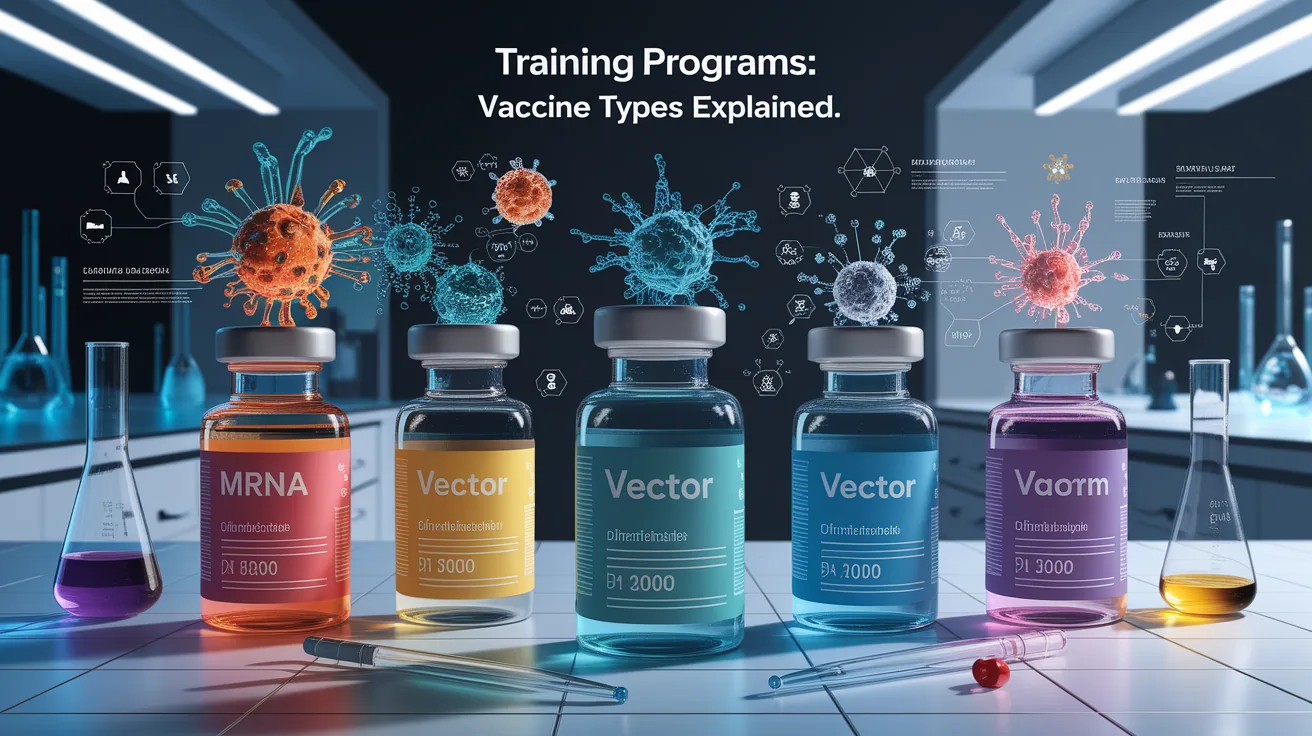 Illustration for Training Programs: Vaccine Types Explained
