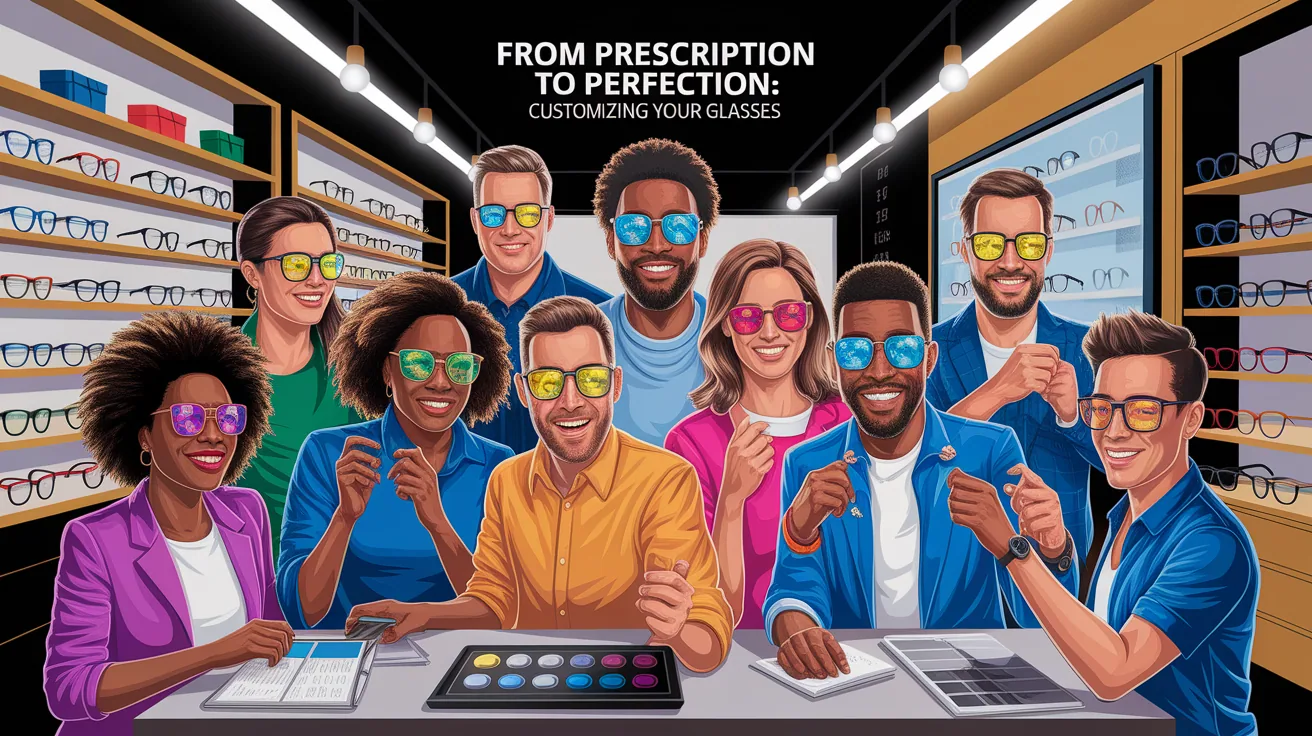 Illustration for From Prescription to Perfection: Customizing Your Glasses