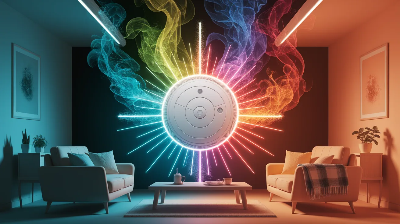 Illustration for Spark of Safety: How Smoke Detectors Sense Danger
