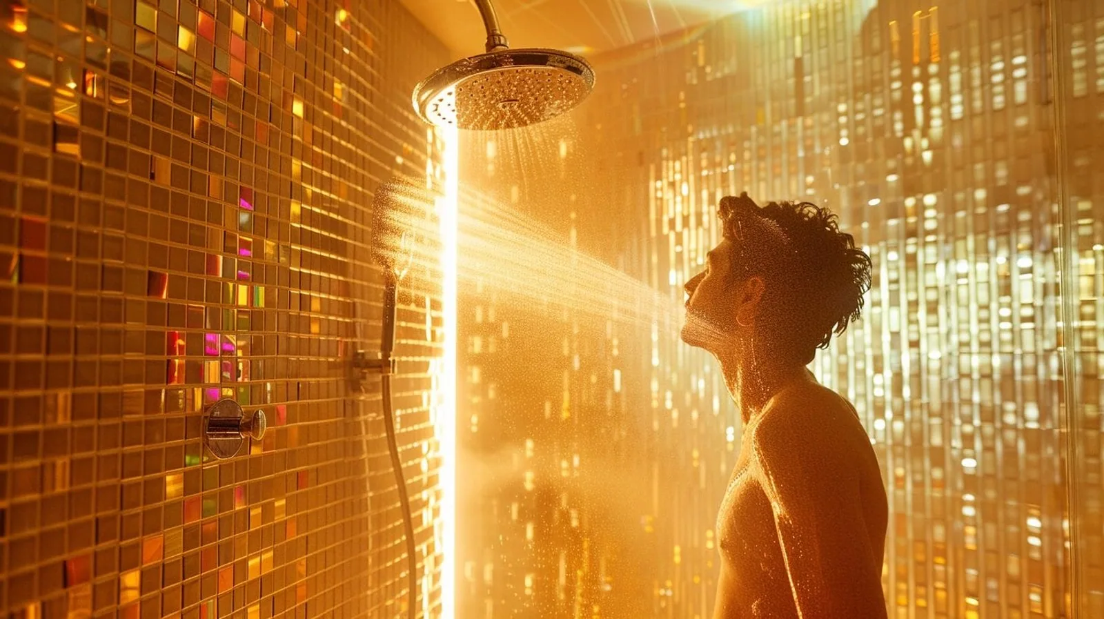 Featured illustration for Why Does Singing in the Shower Sound Better: Uncovering the Acoustic Secrets