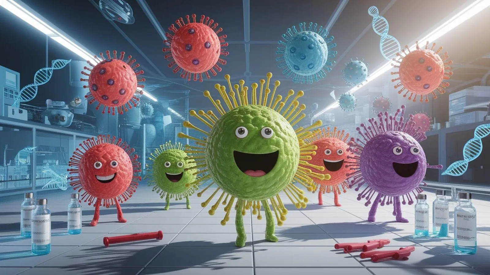 Featured illustration for Immune Bootcamp: How Vaccines Train Your Defenses